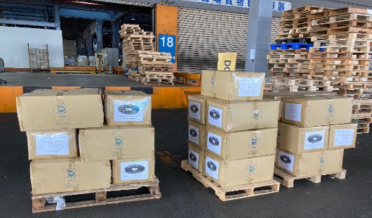Taiwan's Tzu Chi Foundation exports 150 blankets relief supplies to Vatican